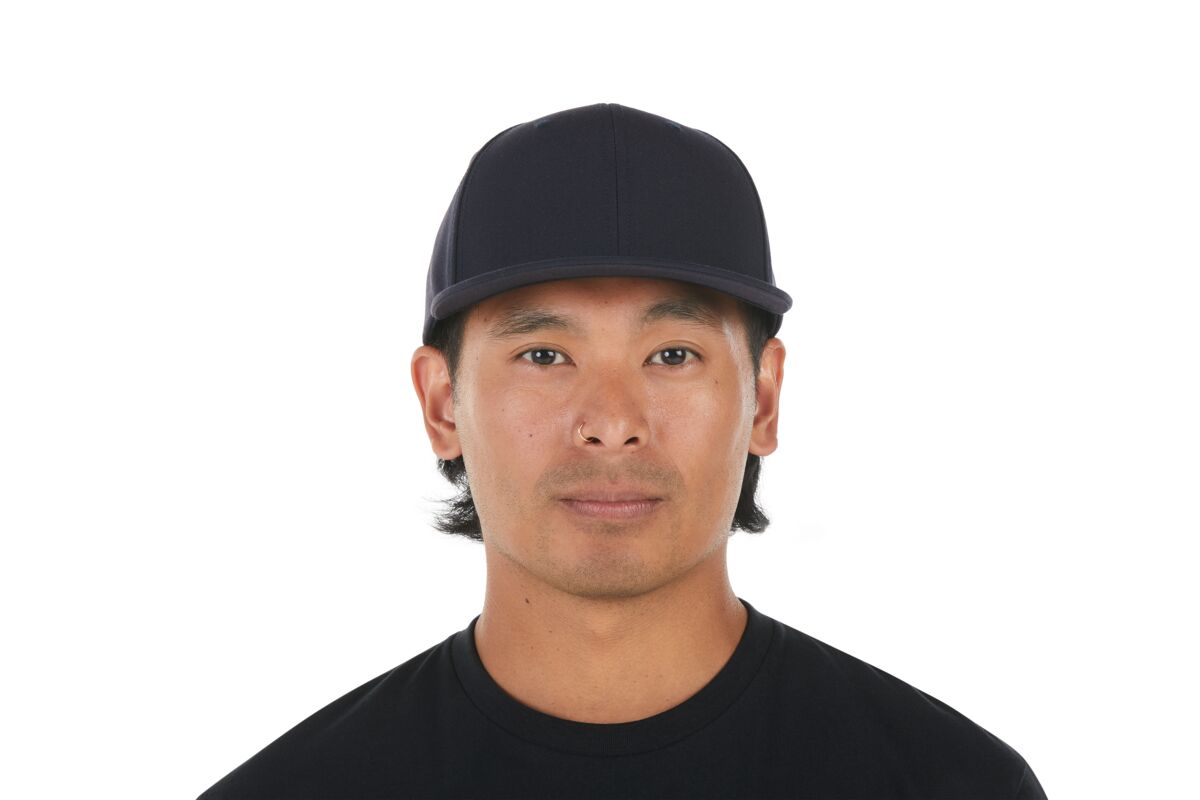 recycled-poly-classic-6-panel-hat-a2 WebPDP-HAT001215_Recycled_Poly_Classic_6Panel_Hat_Tidal_Blue_Studio_Harper_Studios_0723_Front__HAT001215OS.jpg